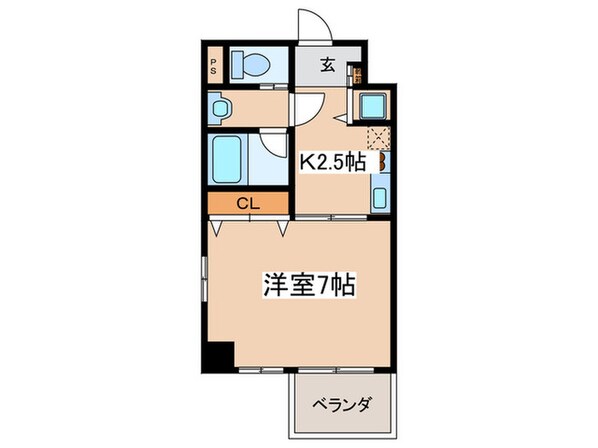 美章園メゾン寿の物件間取画像